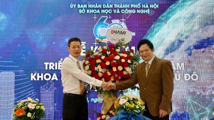 HAMI tham dự triển lãm thành tựu 60 năm khoa học và công nghệ Thủ đô