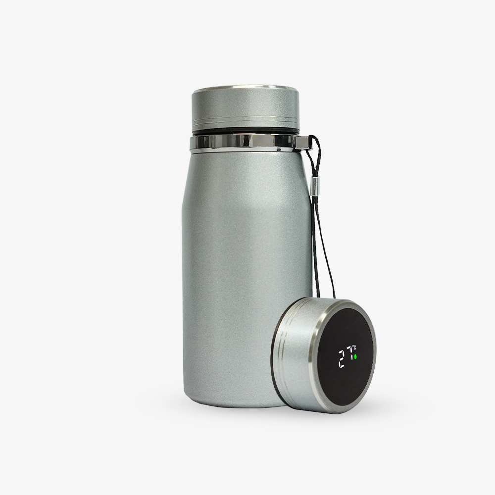 Bình nước giữ nhiệt inox hiển thị nhiệt độ