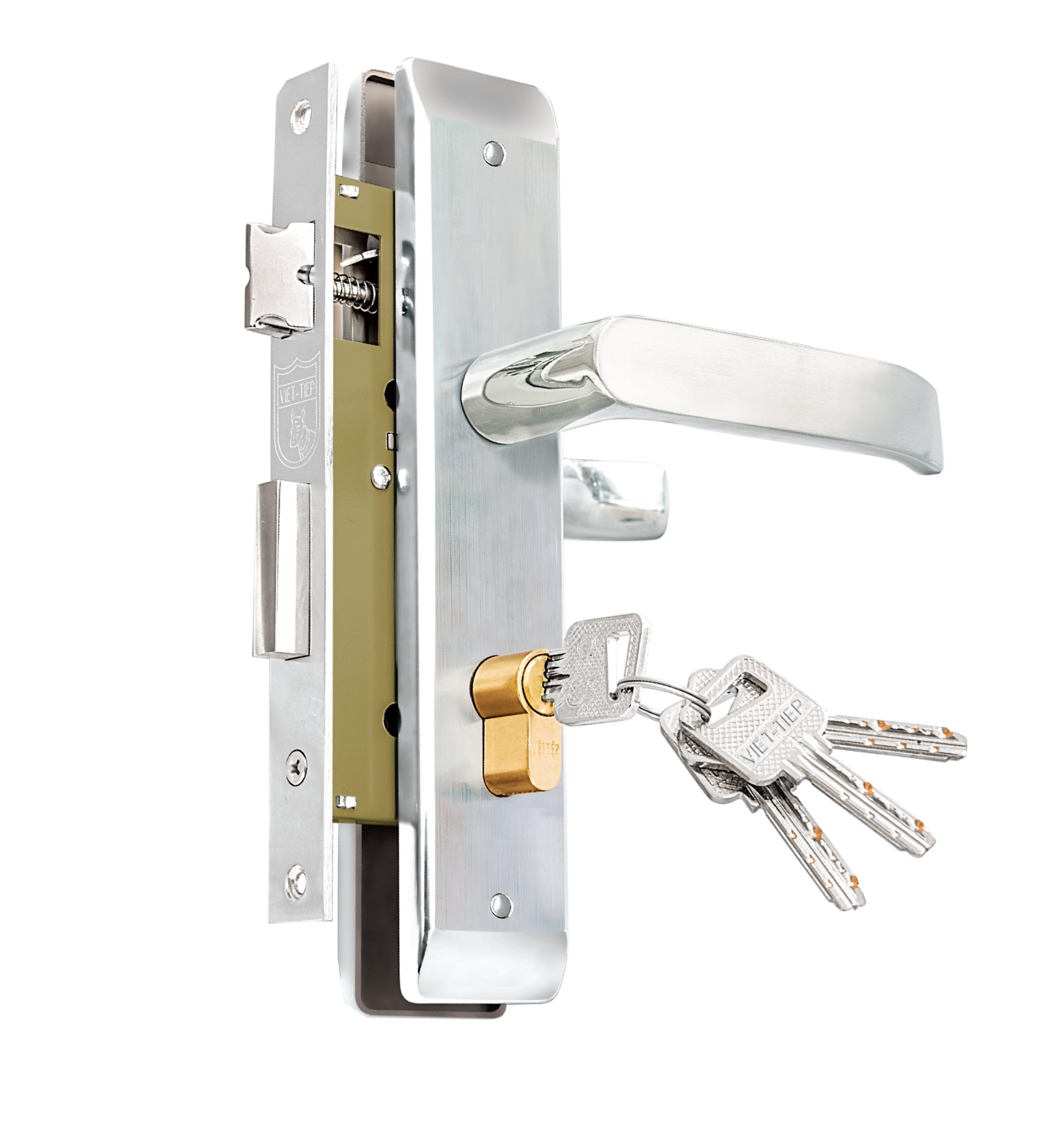 Hệ thống khoá cửa bằng inox