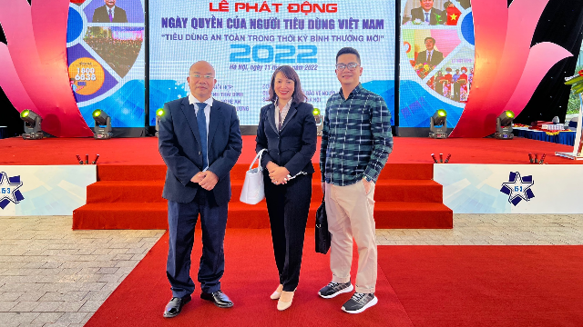 Lãnh đạo HAMI tham dự Lễ phát động Ngày Quyền của Người tiêu dùng Việt Nam