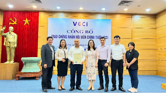 HAMI trở thành Hội viên chính thức của VCCI