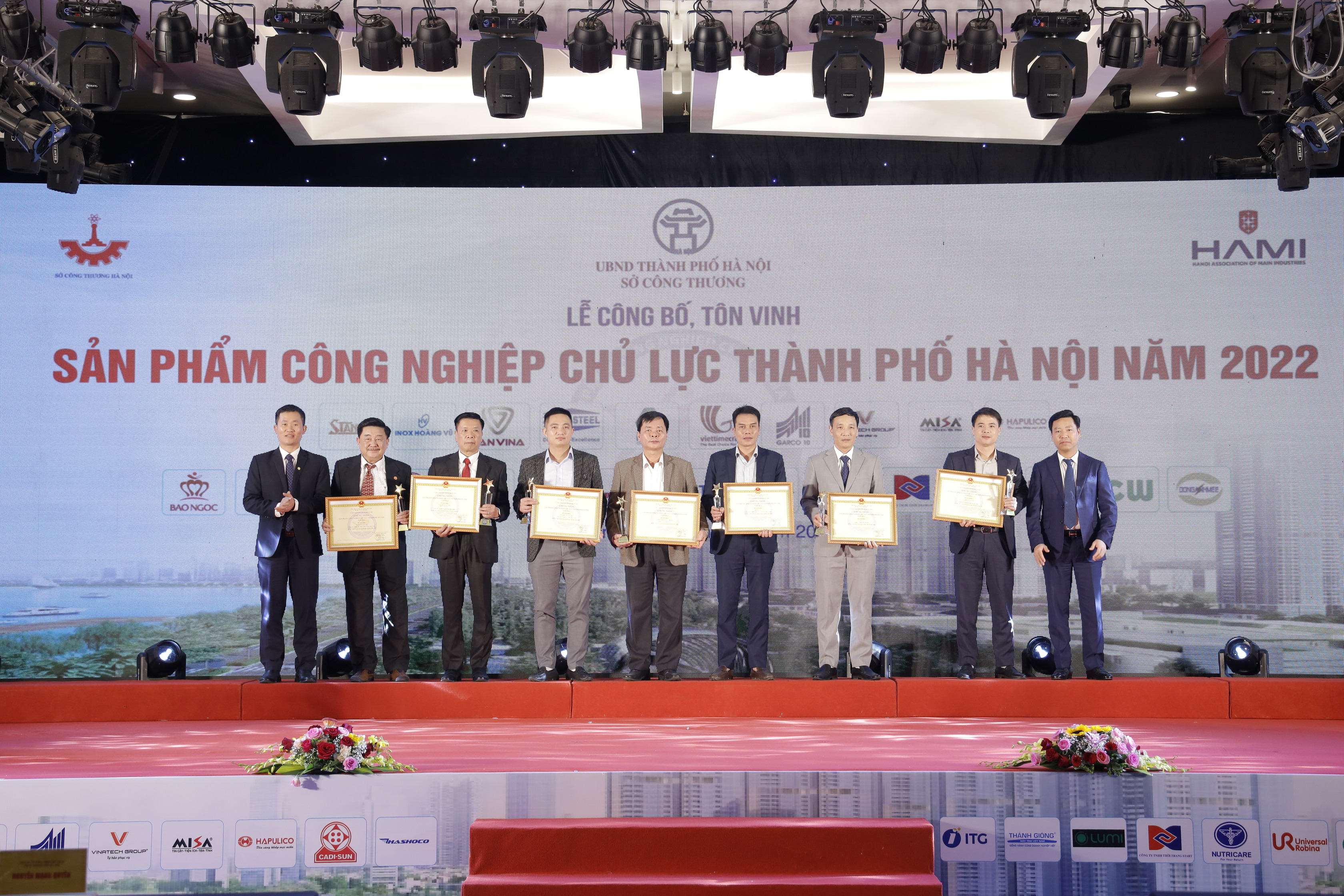 33 sản phẩm công nghiệp chủ lực được UBND Thành phố công bố và tôn vinh