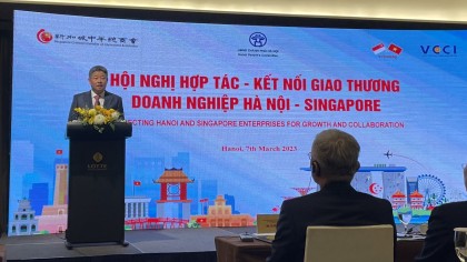 Hợp tác - Kết nối giao thương giữa Doanh nghiệp HAMI - Singapore