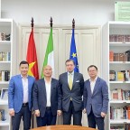 Phó Chủ tịch HAMI làm việc với Hiệp hội Doanh nghiệp Ý tại Việt Nam
