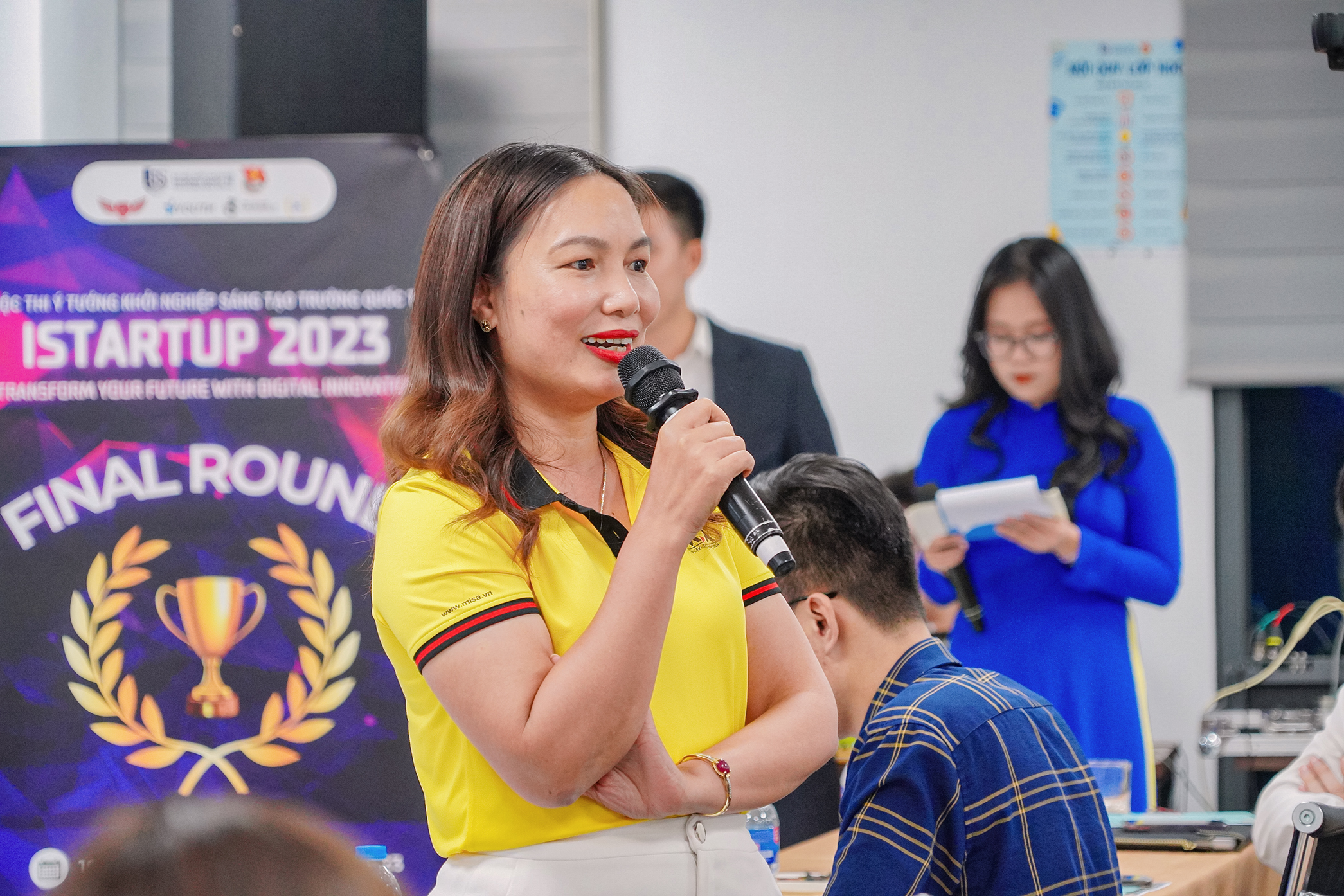 Trưởng ban kiểm tra Hội công nghiệp chủ lực HAMI là giám khảo cuộc thi Ý tưởng khởi nghiệp sáng tạo ISTARTUP 2023