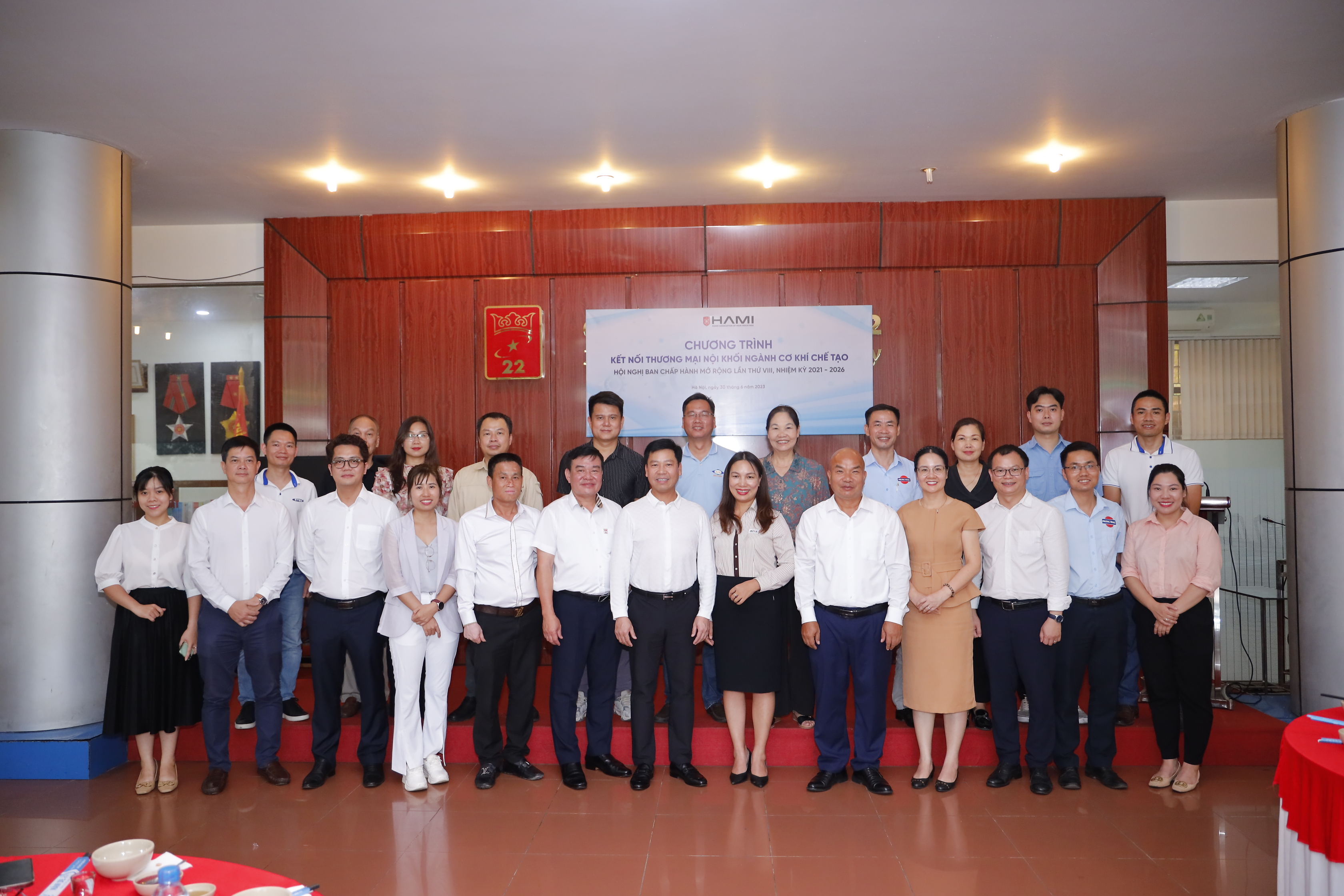 HAMI tổ chức thành công Hội nghị giao thương nội khối ngành cơ khí chế tạo