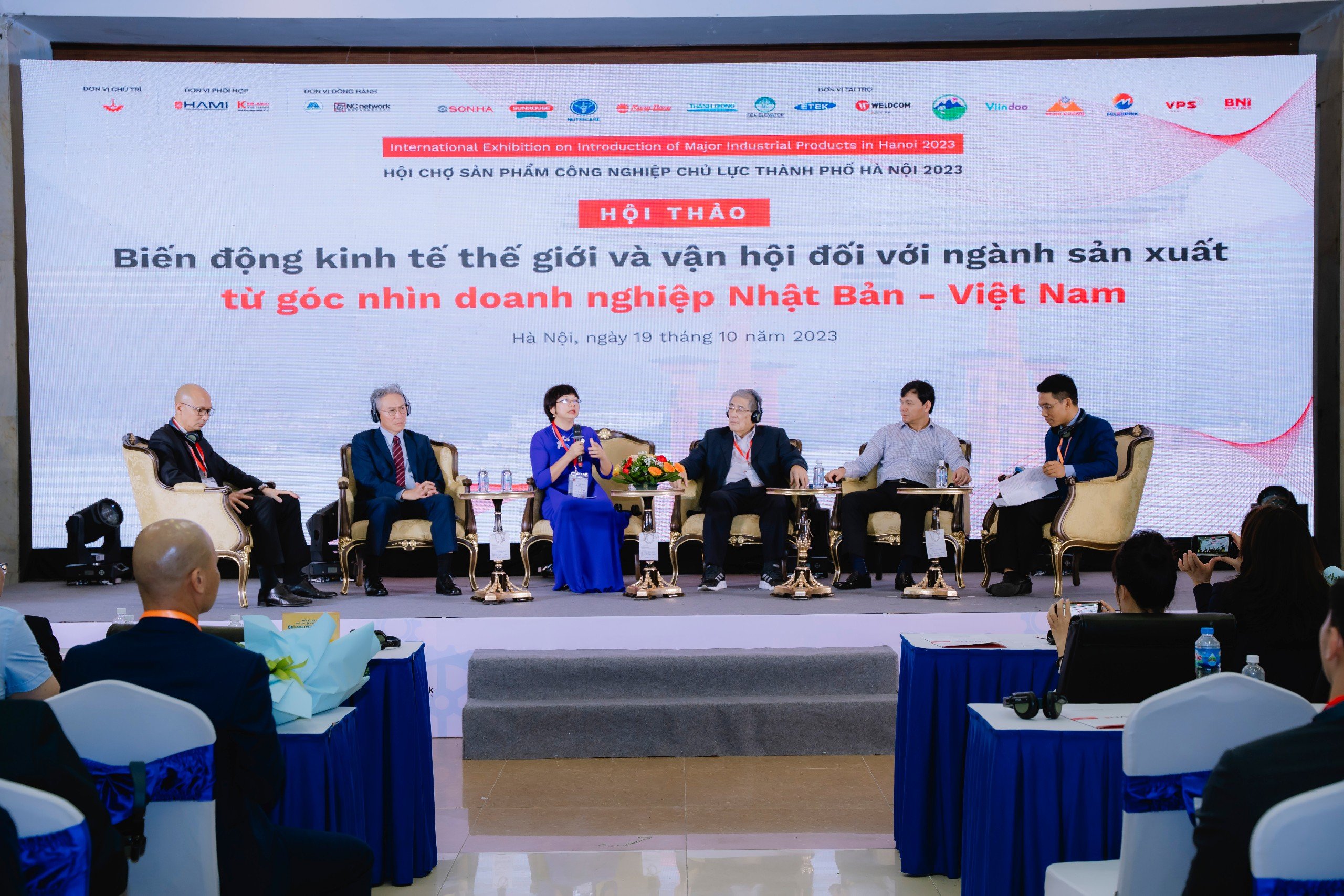 HỘI THẢO BIẾN ĐỘNG KINH TẾ THẾ GIỚI VÀ VẬN HỘI ĐỐI VỚI CÁC NGÀNH SẢN XUẤT TỪ GÓC NHÌN DOANH NGHIỆP  NHẬT BẢN – VIỆT NAM
