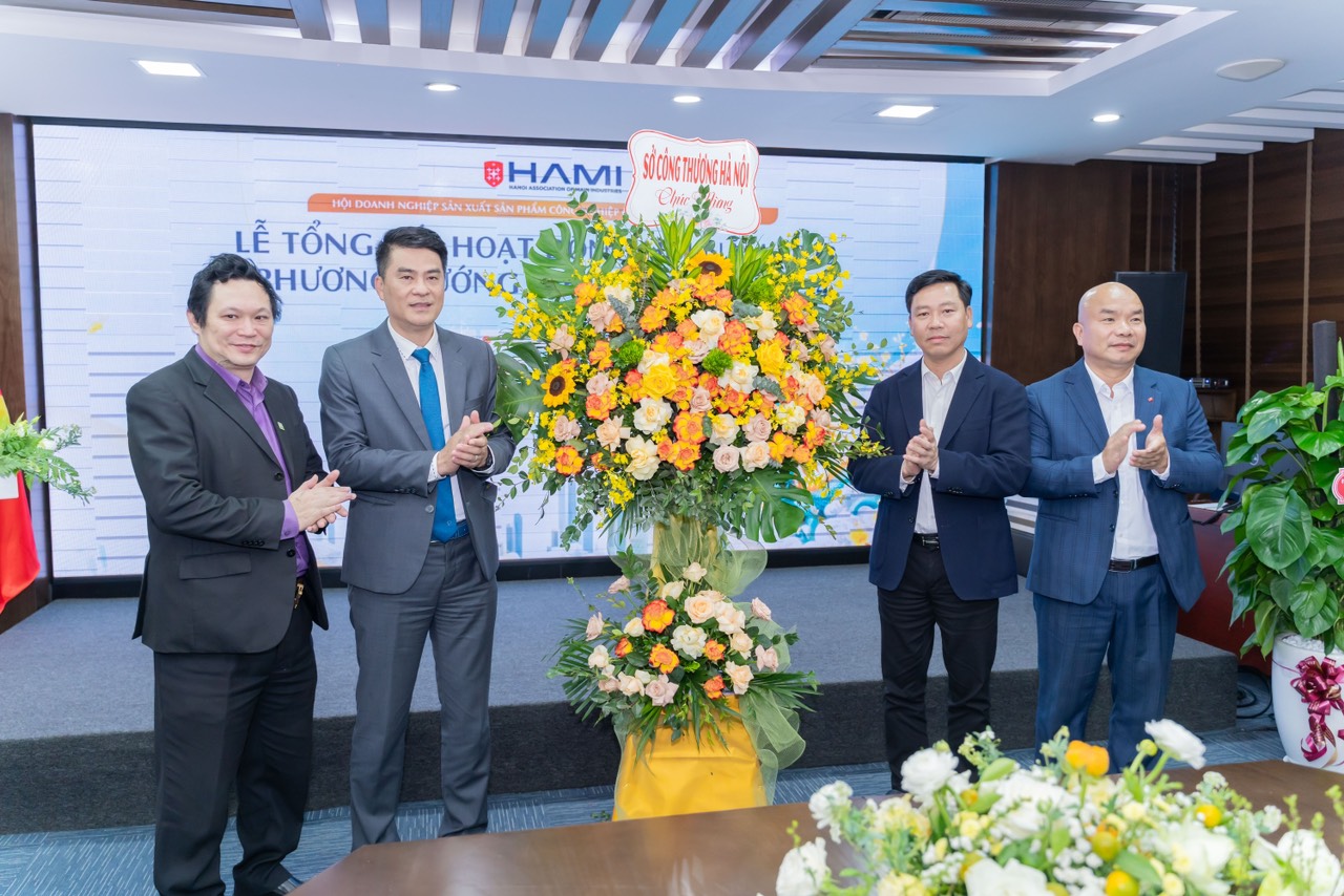 Lễ Tổng Kết Hội Doanh Nghiệp Sản Xuất Sản Phẩm Công Nghiệp Chủ Lực Hà Nội (HAMI) Năm 2023