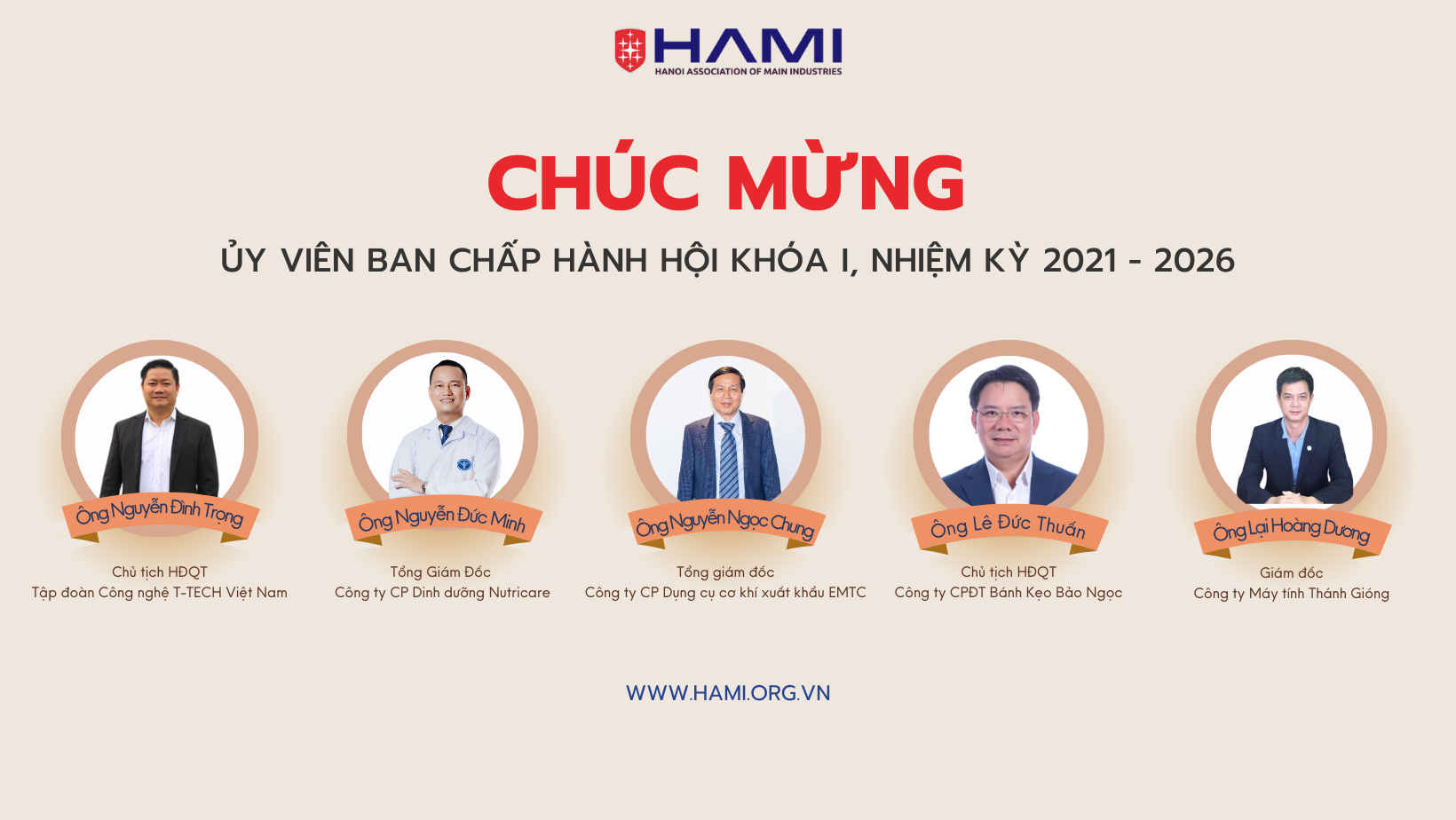 Hội nghị bầu bổ sung Ủy viên Ban chấp hành Hội HAMI nhiệm kỳ 2021 - 2026