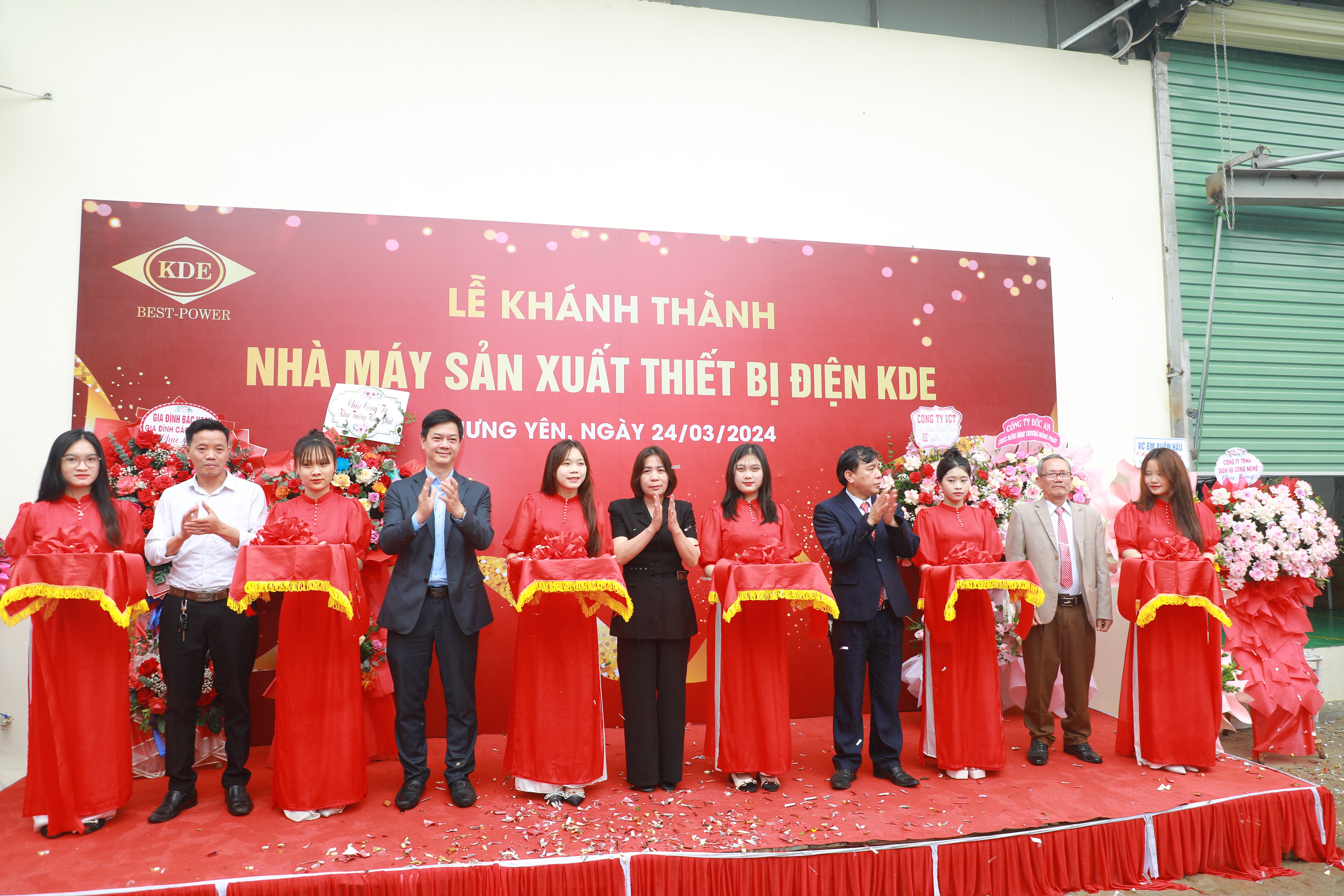 Hội HAMI chúc mừng khánh thành Nhà máy sản xuất Công ty CP Điện & Tự động hóa Phúc Huy Hoàng