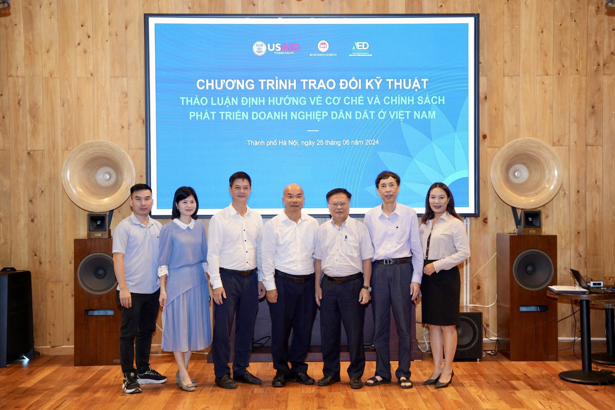 Thường trực và Ban chấp hành Hội HAMI tham dự Chương Trình Trao Đổi Kỹ Thuật Về Cơ Chế Và Chính Sách Phát Triển Doanh Nghiệp Dẫn Dắt Ở Việt Nam