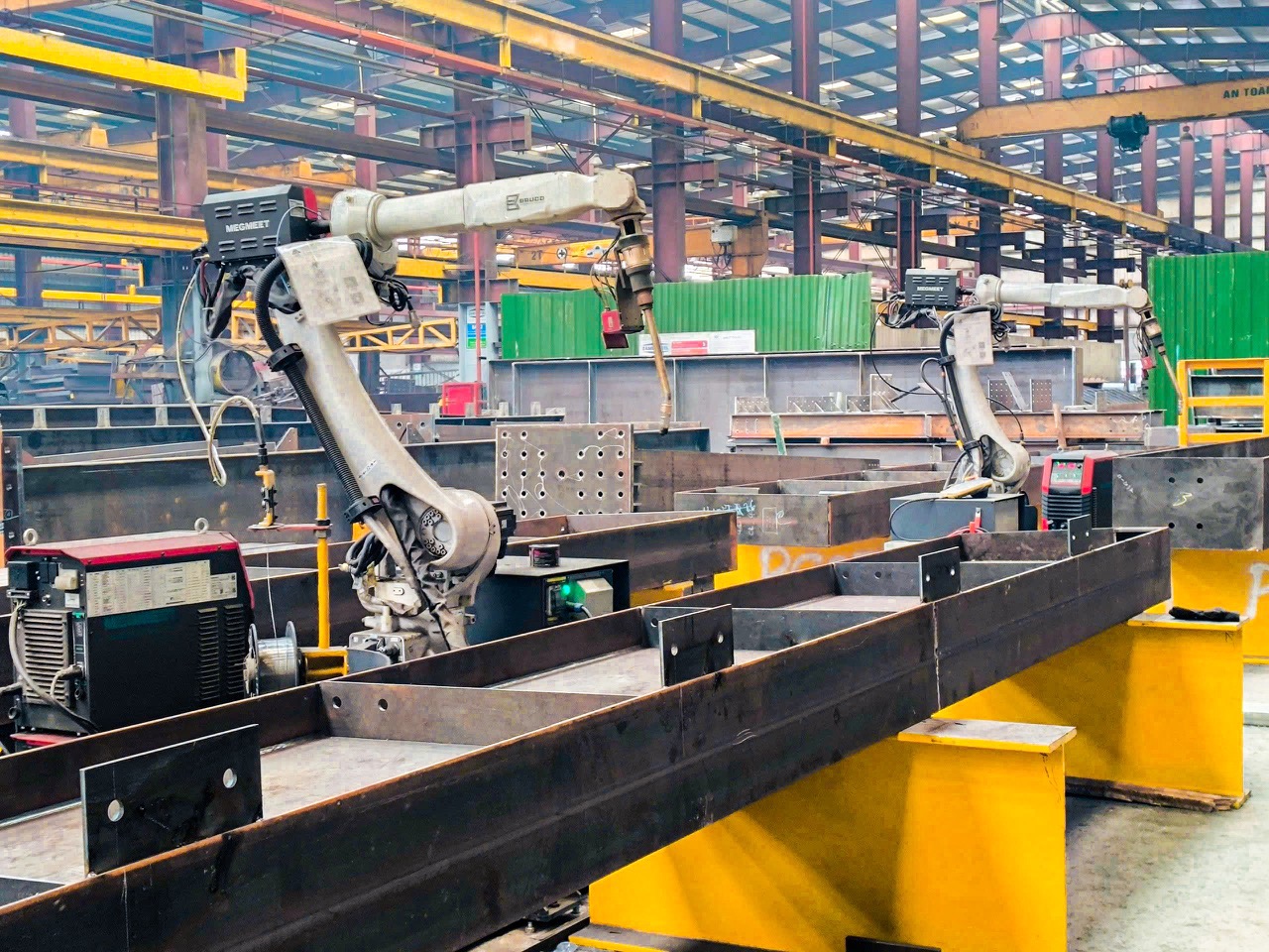 [Giao Thương Nội Khối]: WELDCOM Cung Cấp Robot Hàn cho ZAMIL