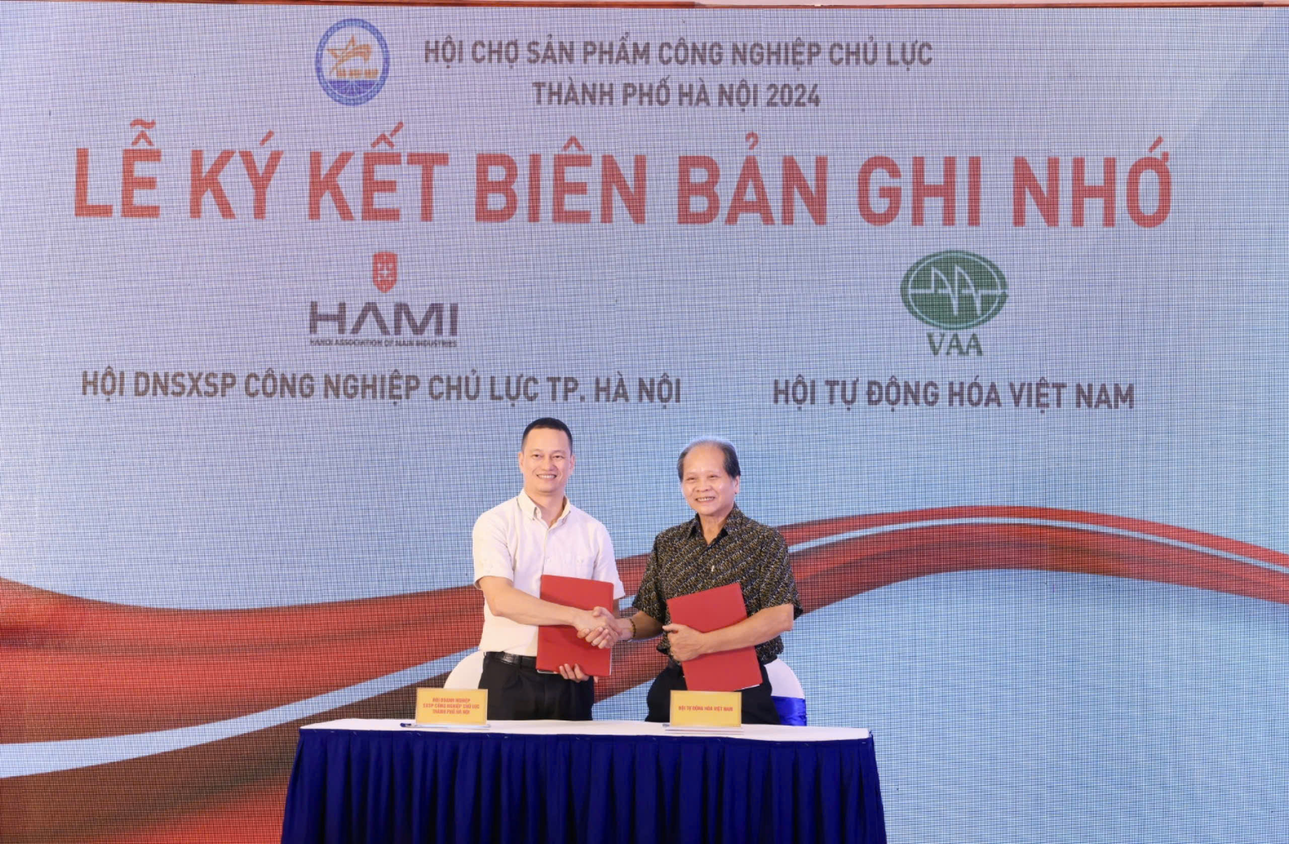 HAMI Ký Kết Biên Bản Ghi Nhớ Hợp Tác (MOU) Với Hội Tự Động Hóa Việt Nam (VAA)
