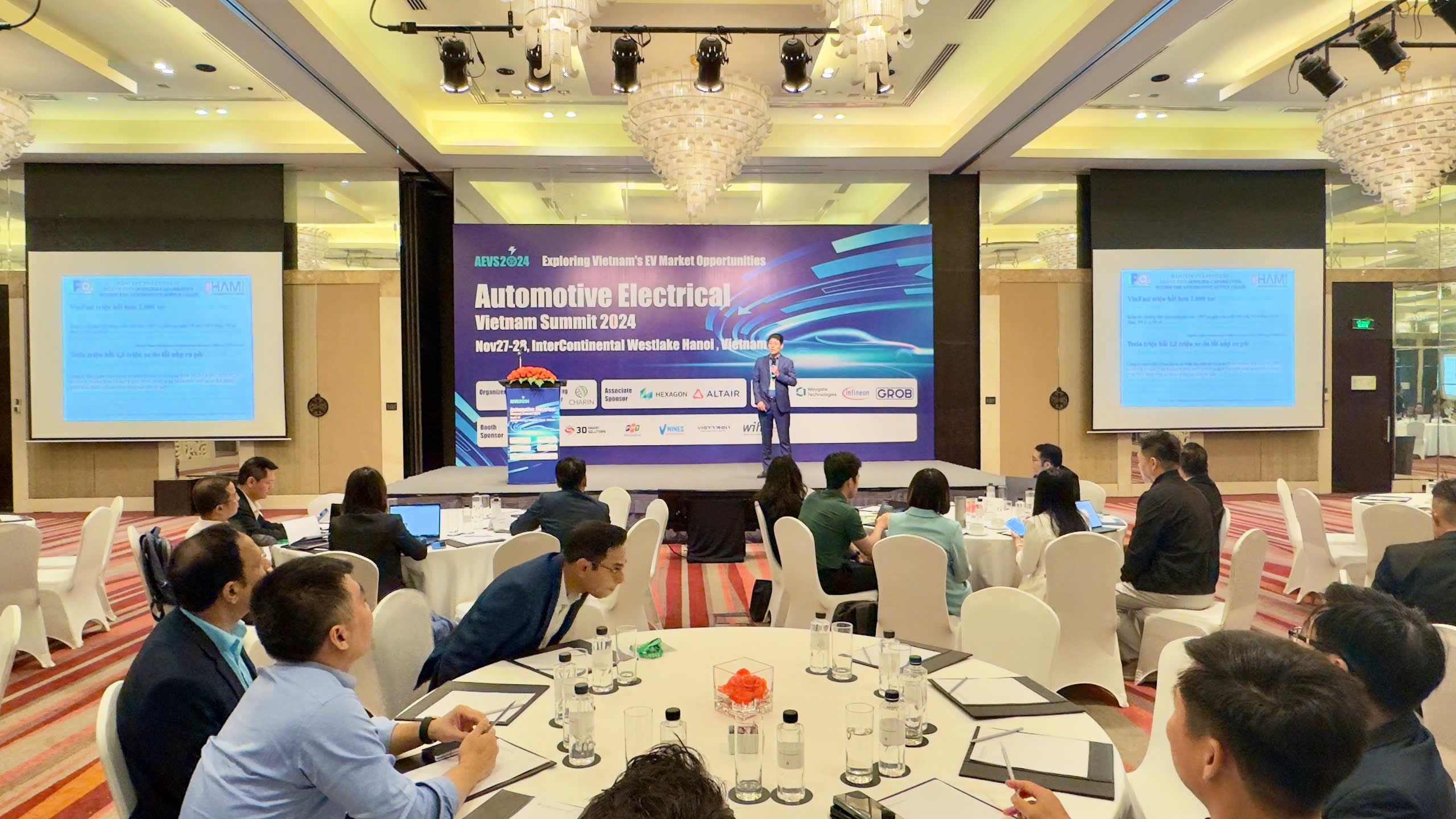 HAMI THAM DỰ HỘI NGHỊ AUTOMOTIVE ELECTRICAL VIETNAM SUMMIT 2024 (AEVS 2024)