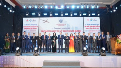 Lễ tôn vinh sản phẩm công nghiệp chủ lực thành phố Hà Nội năm 2024