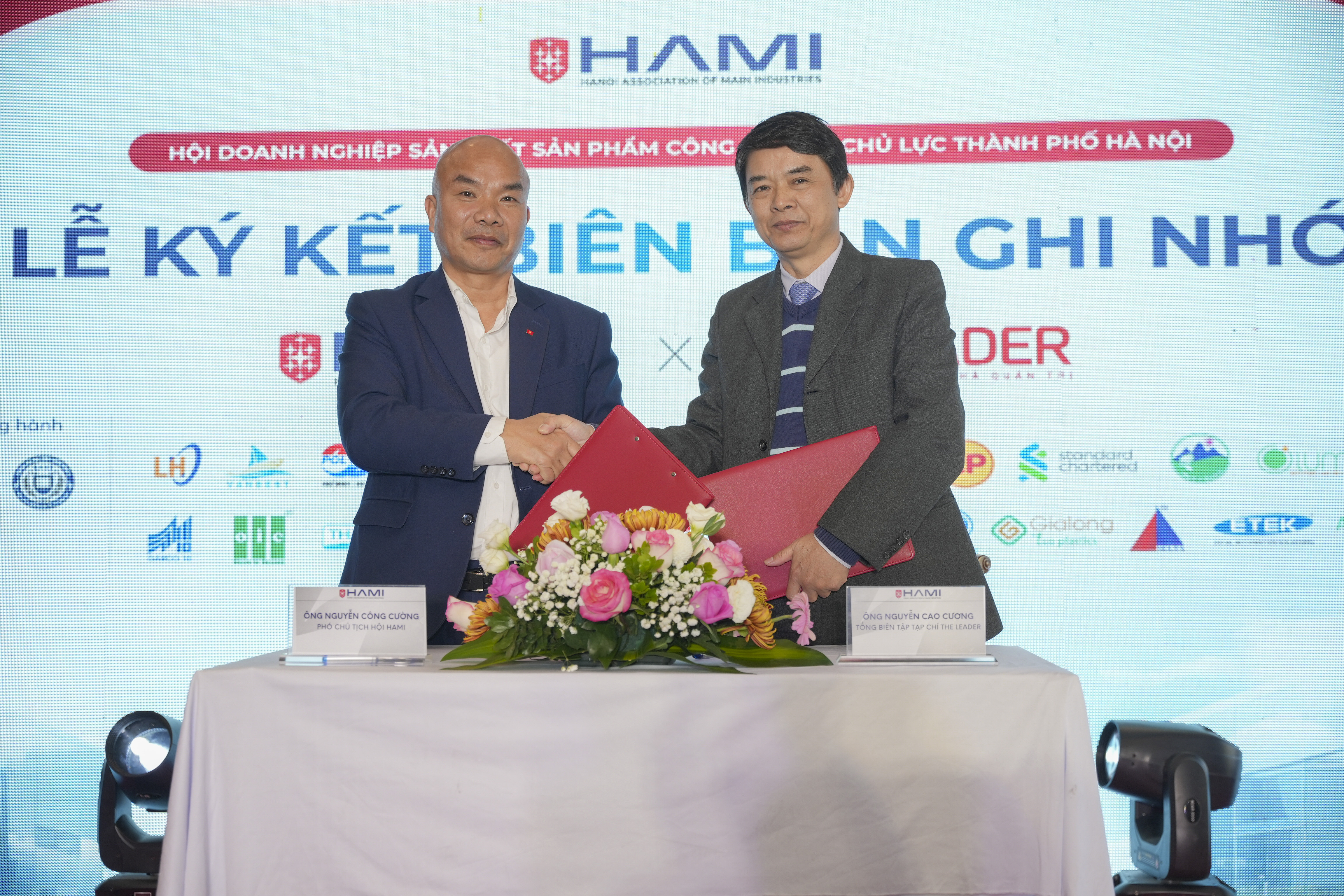 HAMI ký kết hợp tác chiến lược với Tạp chí TheLEADER