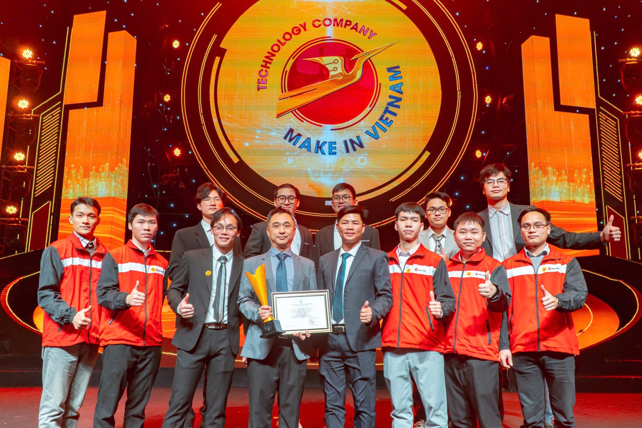 Chúc mừng Weldcom đạt giải vàng Make in Viet Nam 2024