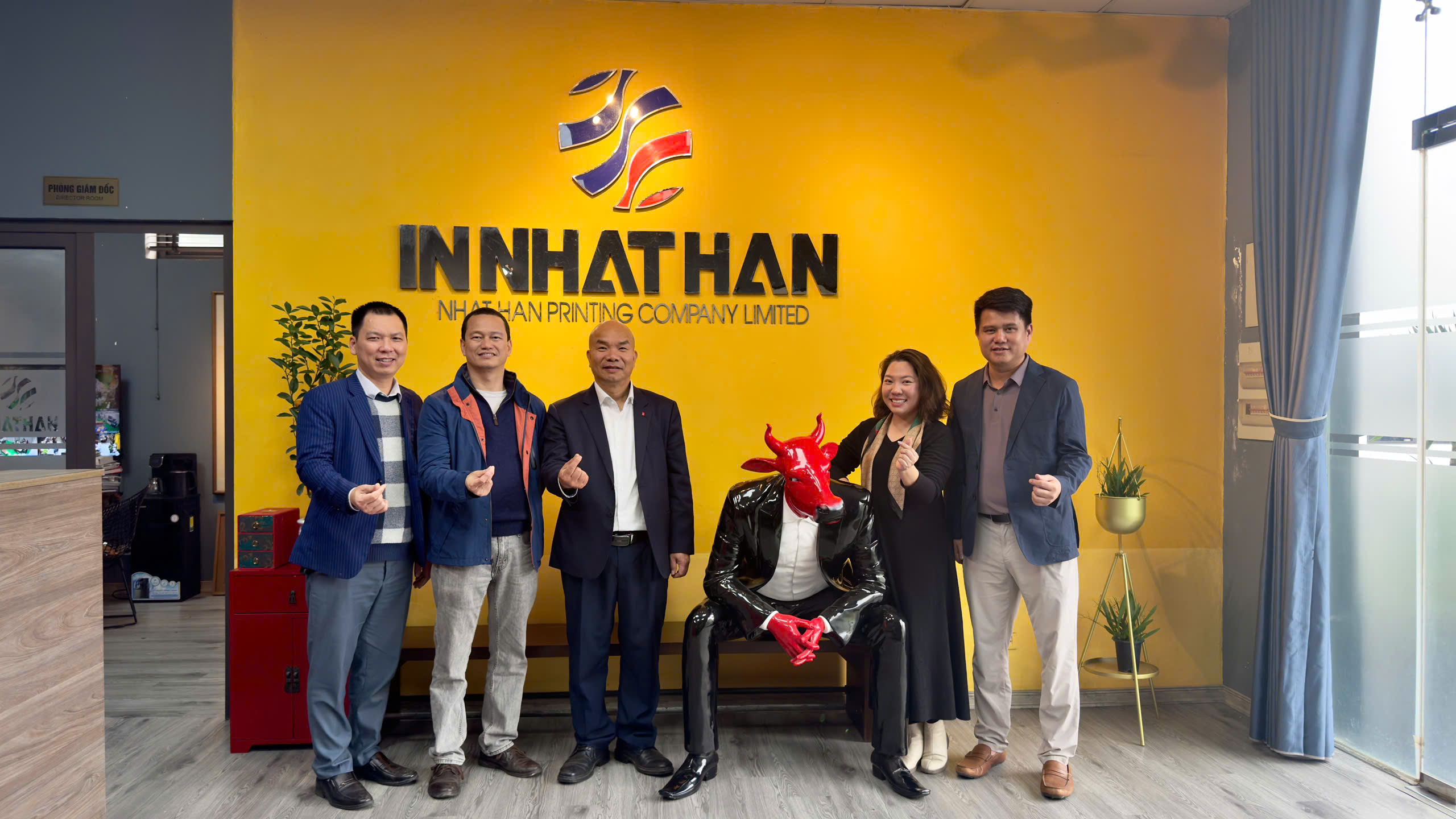 Phó Chủ Tịch HAMI Thăm Công Ty TNHH In Nhật Hàn