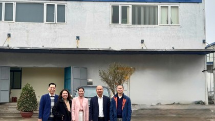 PHÓ CHỦ TỊCH HAMI THĂM CÔNG TY TNHH KỸ THUẬT KIM LOẠI LIHAI