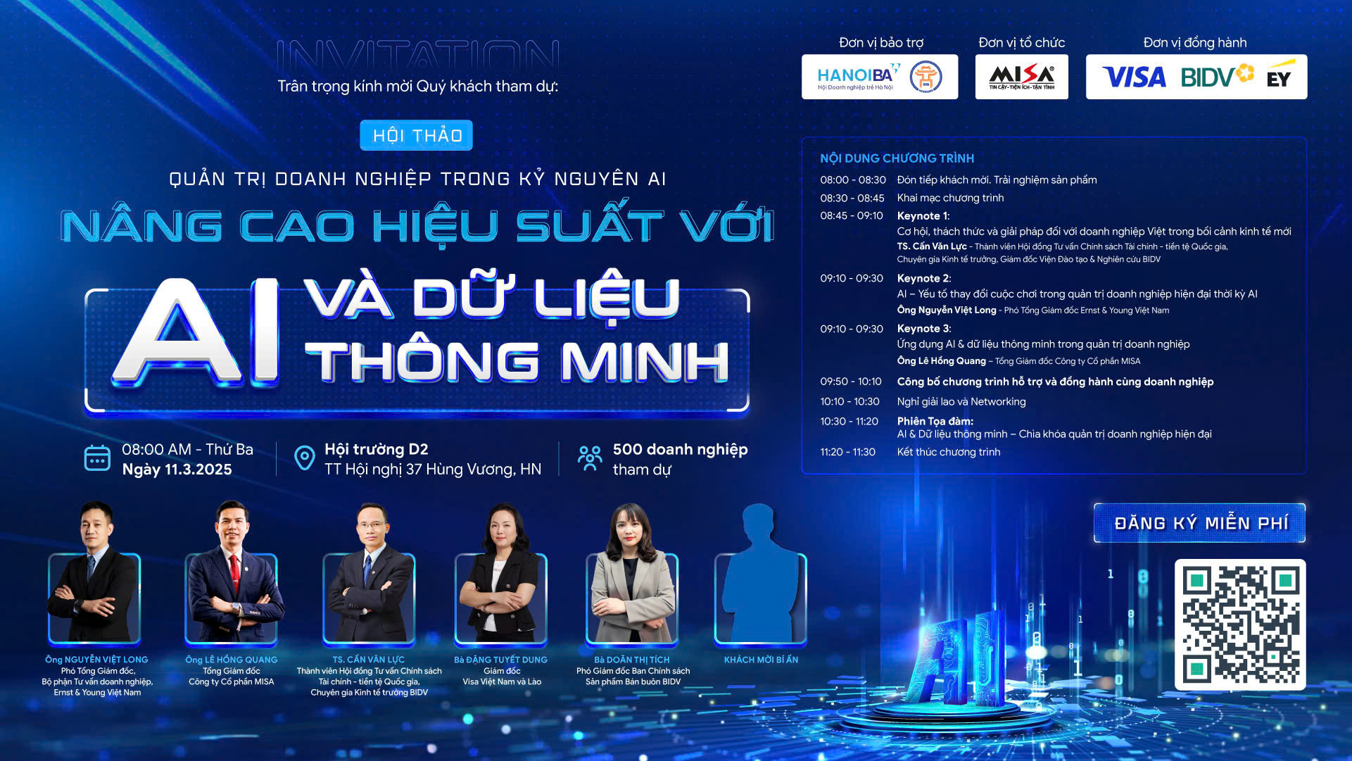 HỘI THẢO QUẢN TRỊ DOANH NGHIỆP TRONG KỶ NGUYÊN AI