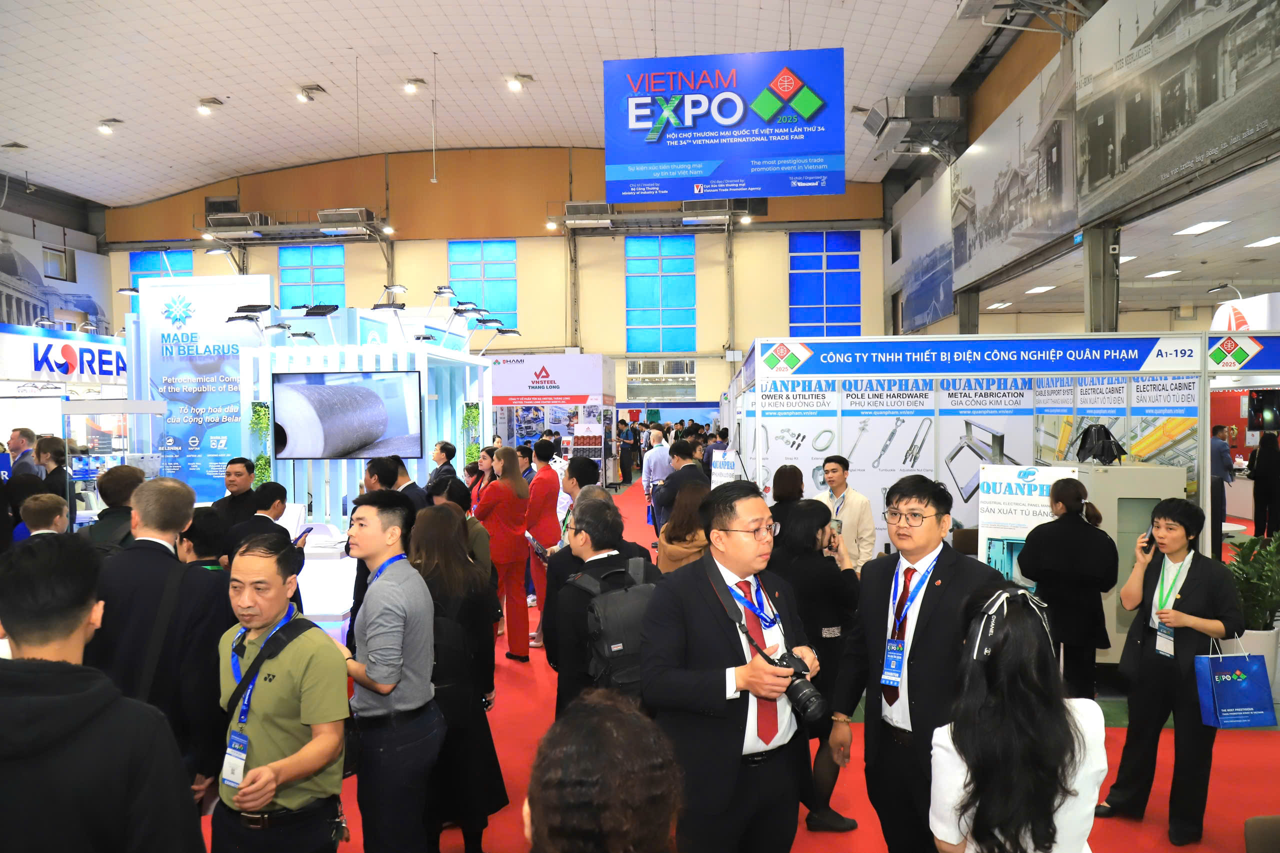 Gian hàng HAMI tại VIETNAM EXPO 2025 – Nơi kết nối doanh nghiệp Chủ lực Thủ đô