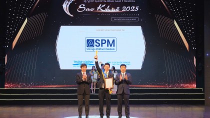HAMI chúc mừng Máy tính Thánh Gióng vinh danh tại Sao Khuê 2025
