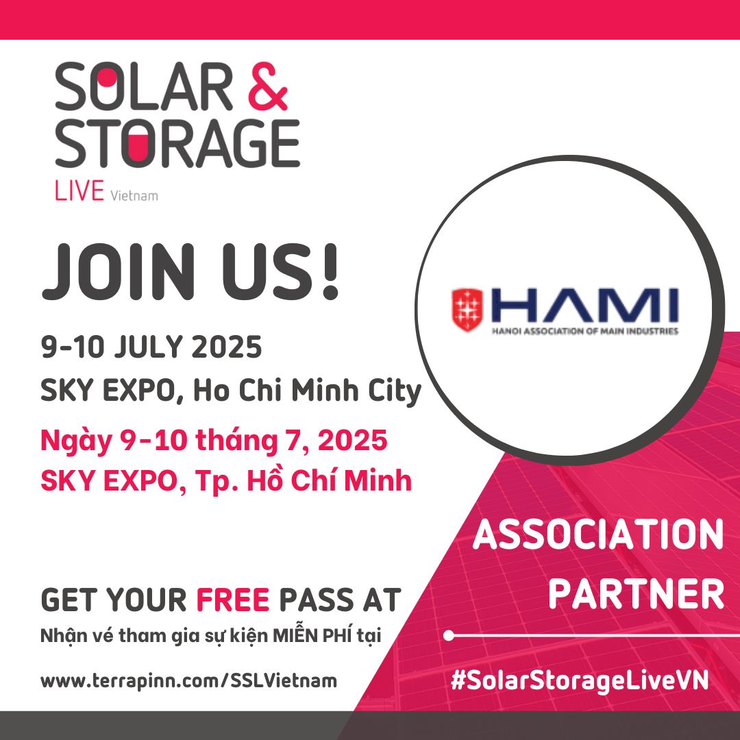 Solar & Storage Live Vietnam 2025: Kết nối Giải pháp Năng lượng sạch cho Sản xuất Công  nghiệp & Phát triển Bền vững