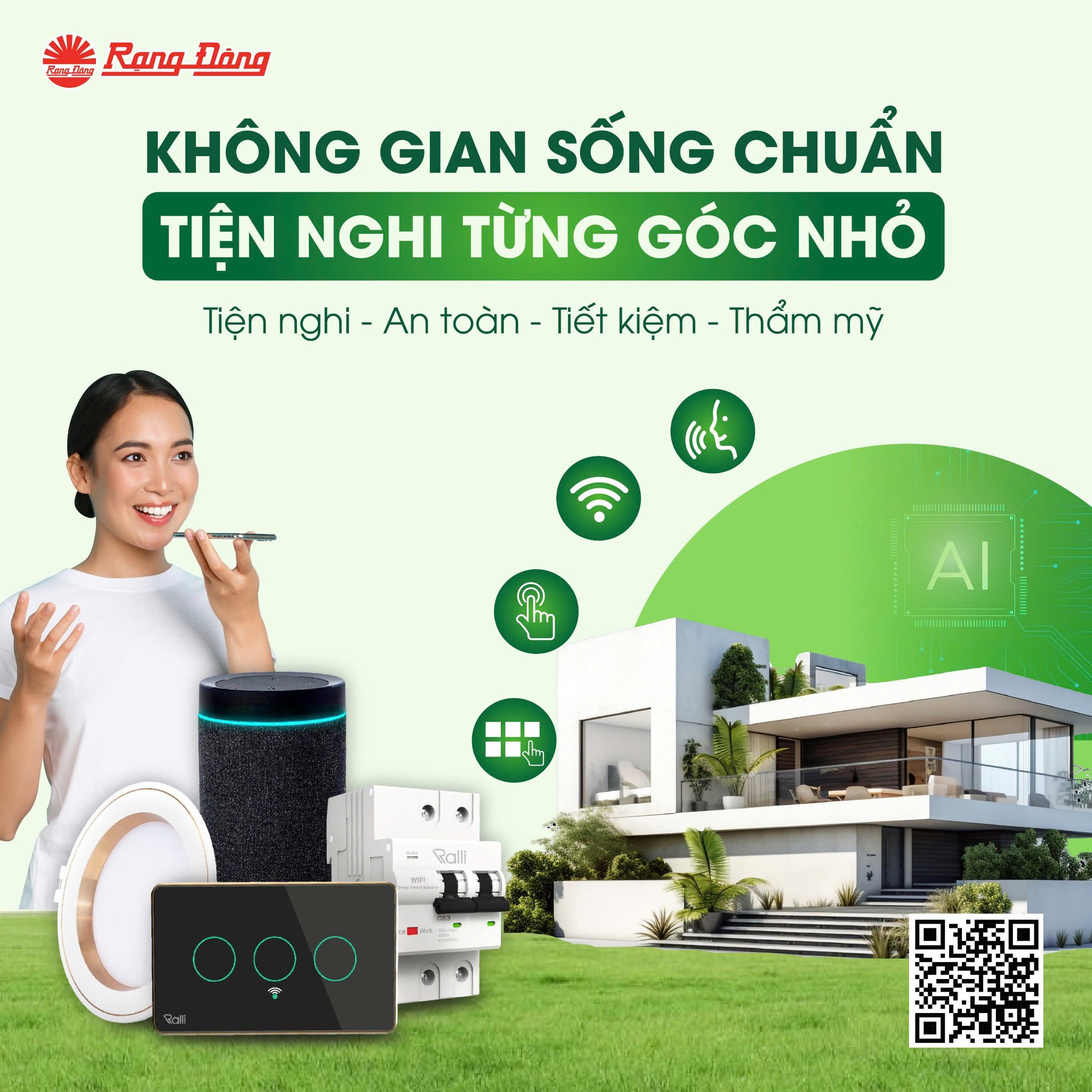 Rạng Đông với giải pháp Nhà thông minh cho người Việt