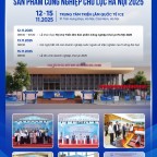 Hội chợ Triển lãm Sản phẩm Công nghiệp Chủ lực Hà Nội 2025 – Cơ hội kết nối và phát triển bền vững
