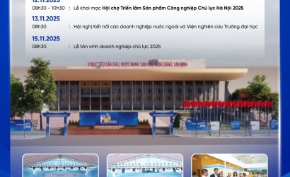 Hội chợ Triển lãm Sản phẩm Công nghiệp Chủ lực Hà Nội 2025 – Cơ hội kết nối và phát triển bền vững
