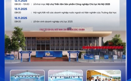 Hội chợ Triển lãm Sản phẩm Công nghiệp Chủ lực Hà Nội 2025 – Cơ hội kết nối và phát triển bền vững