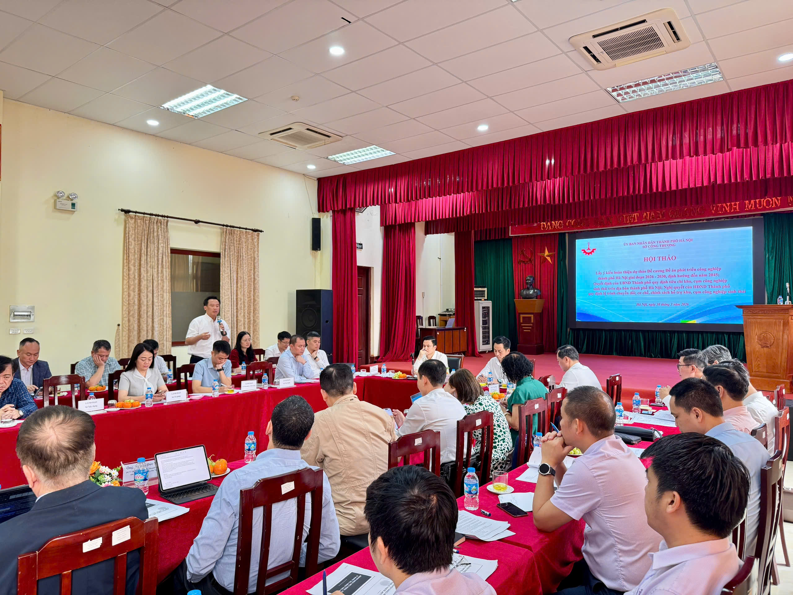 Phó Chủ tịch Thường trực HAMI tham dự Hội thảo góp ý chính sách phát triển công nghiệp Hà Nội giai đoạn 2026–2030