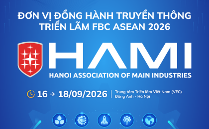 HAMI đồng hành truyền thông và giới thiệu Triển lãm FBC ASEAN 2026
