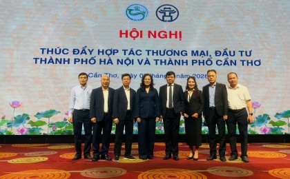 ĐOÀN DOANH NGHIỆP SẢN XUẤT SẢN PHẨM CÔNG NGHIỆP CHỦ LỰC HÀ NỘI THÁP TÙNG BÍ THƯ THÀNH ỦY HÀ NỘI THAM DỰ HỘI NGHỊ THÚC ĐẨY HỢP TÁC THƯƠNG MẠI, ĐẦU TƯ HÀ NỘI – CẦN THƠ