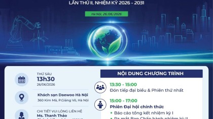HAMI TỔ CHỨC ĐẠI HỘI LẦN THỨ II, NHIỆM KỲ 2026 – 2031: DẤU MỐC MỚI TRÊN HÀNH TRÌNH KẾT NỐI VÀ PHÁT TRIỂN CỘNG ĐỒNG DOANH NGHIỆP CÔNG NGHIỆP THỦ ĐÔ