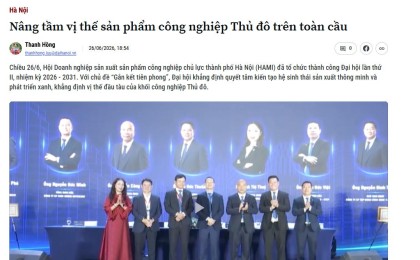 Đại hội HAMI nhiệm kỳ II (2026–2031) lan tỏa mạnh mẽ trên các kênh truyền thông uy tín