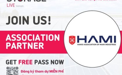HAMI đồng hành cùng Solar & Storage Live Vietnam 2026: Cơ hội kết nối giải pháp năng lượng sạch cho doanh nghiệp công nghiệp
