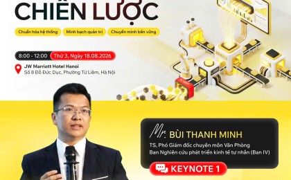 HỘI THẢO “ERP CHIẾN LƯỢC 2026: SẴN SÀNG TRƯỚC NHỮNG BIẾN ĐỘNG CHÍNH SÁCH”