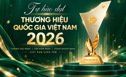 KHÓA HUY HOÀNG ĐẠT “THƯƠNG HIỆU QUỐC GIA VIỆT NAM” 2026