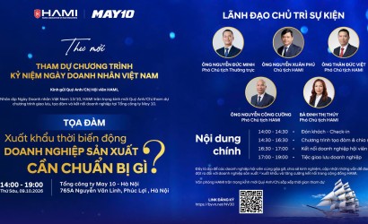 HAMI – GẶP GỠ, CHIA SẺ & KẾT NỐI DOANH NGHIỆP NHÂN NGÀY DOANH NHÂN VIỆT NAM